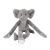 Multipet Swingin' Safari Elephant Plush Dog Toy