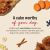 The Honest Kitchen Birthday Cake Mix made with Chicken & Blueberries Human Grade Treat for Dogs - 7.5oz
