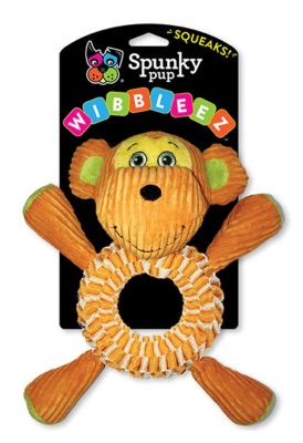 Spunky Pup Wibbleez Round Dog Toy