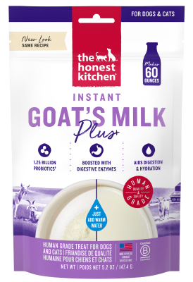 The Honest Kitchen Instant Goat's Milk Plus for Dogs & Cats