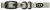 Hamilton Gun Metal Series Single Thick Deluxe Dog Collar