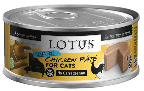 Lotus Grain-Free Chicken Pate Canned Cat Food