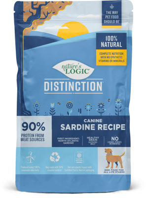 Nature's Logic Distinction Sardine Recipe Dry Dog Food - 24lbs