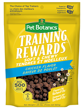 Pet Botanics Training Reward Chicken Dog Treats-20oz