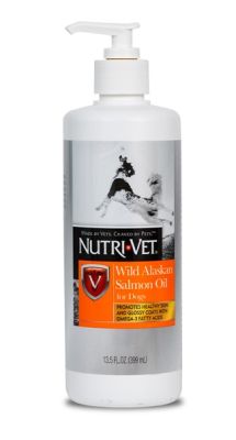 Nutri-Vet Wild Alaskan Salmon Oil for Dogs