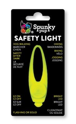 Spunky Pup Flash & Glow Safety Light