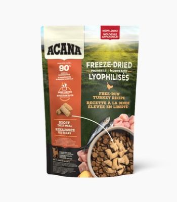 Acana Freeze-Dried Morsels Free-Run Turkey Recipe Dry Dog Food - 227g