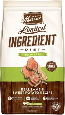 Merrick Limited Ingredient Diet Grain Free Real Lamb & Sweet Potato Dry Dog Food