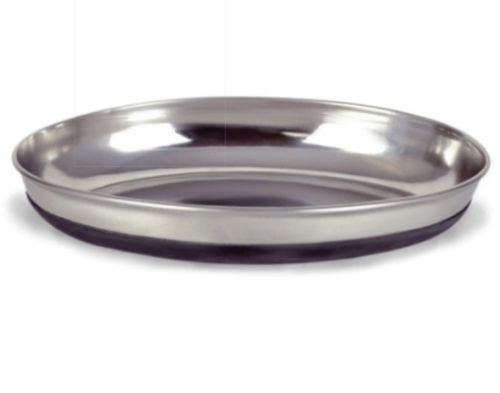 OurPet's Stainless Steel Oval Cat Dish
