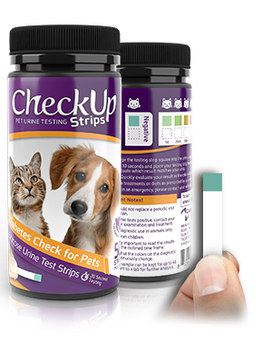CheckUp Diabetes Testing Kit for Dogs & Cats - 50 Strips