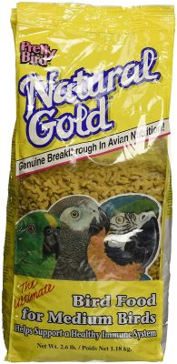 Pretty Bird Natural Gold Bird Food - Medium