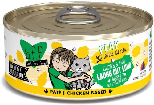 Weruva BFF PLAY Laugh Out Loud! Chicken & Lamb Dinner Grain-Free Canned Cat Food