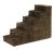 Bowsers Designer Pet Step-Diamond-6 Steps-Chocolate Bone