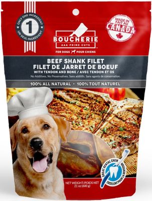 Boucherie Grande Beef Shank Filet Dog Treats 600g