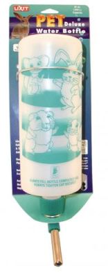 Lixit Opaque Weather Resistant Bottle with Deluxe Holder for Rabbit