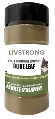 Live Well Pets Olive Leaf Immune Support Dog & Cat Powder Supplement-3.5oz