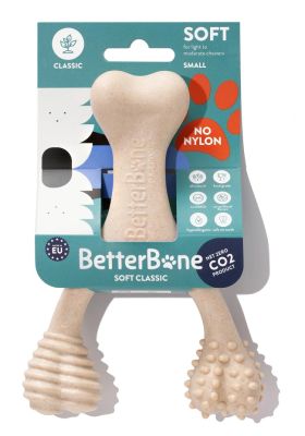 Betterbone Soft Classic Dog Chew Toys - Perfect for teething puppies, older dogs, light chewers