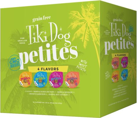Tiki Dog Aloha Petites Variety Pack Wet Dog Food - 10 x 3oz