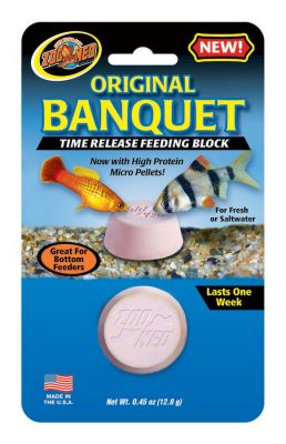 Zoo Med Original Banquet Time Release Fish Feeding Block