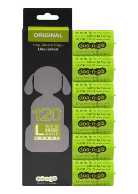 doo-n-go Unscented Poop Bags - 120pk