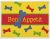 Buddy's Line Bone Appetit Cotton Pet Placemat