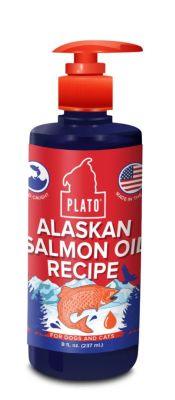 Plato Wild Alaskan Salmon Oil Dog & Cat Supplement