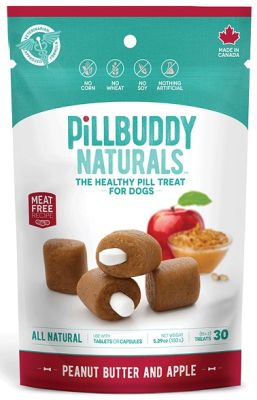 Presidio Pill Buddy Naturals Peanut Butter and Apple Dog Treats - 150g
