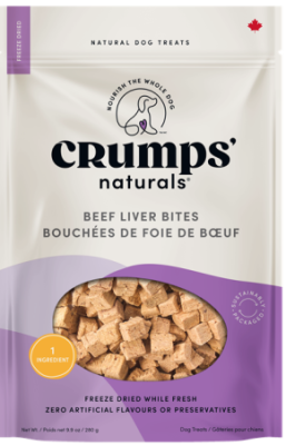 Crumps' Naturals Beef Liver Bites - 280g