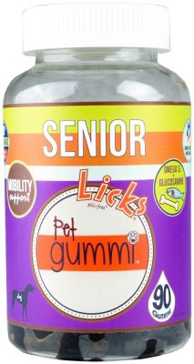 Licks Dog Senior Gummis 90ct