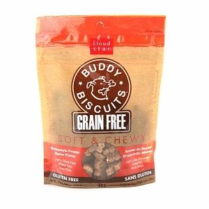Cloud Star Grain Free Soft & Chewy Buddy Biscuits - Homestyle Peanut Butter 5oz
