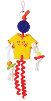 Prevue Hendryx Cosmic Crunch USA Man Bird Toy