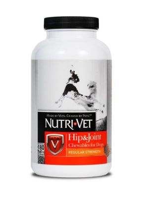Nutri-Vet Hip & Joint Regular Strength Chewable Tablets for Dogs