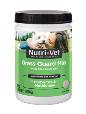 Nutri-Vet Grass Guard Max Chewable Tablets for Dogs-365 ct