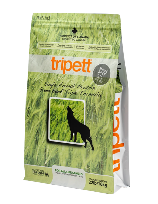 PetKind Tripett Single Animal Protein Beef Tripe Formula Dry Dog Food
