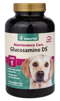 NaturVet Maintenance Care Glucosamine DS Level 1 Tablets
