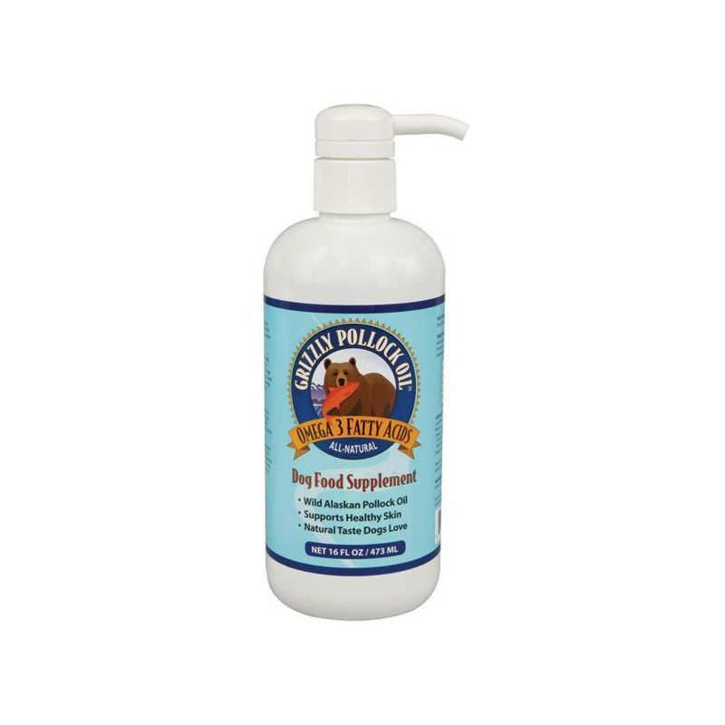 Grizzly Pollock Oil Dog Supplement PetOnly.ca