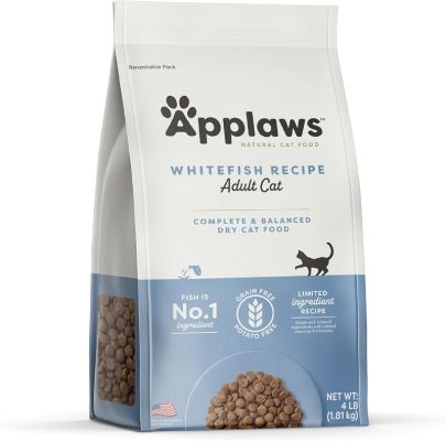 Applaws Grain-Free Whitefish Dry Cat Food - 4lbs