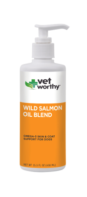 Vet Worthy Wild Alaskan Salmon Oil Blend for Dogs