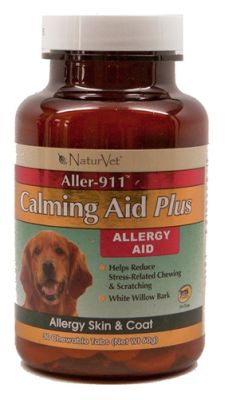 NaturVet Aller 911 Calming Aid Plus Tablets 30ct
