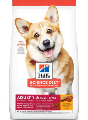 Hill's Science Diet Adult Small Bites Chicken and Barley Recipe Dry Dog Food