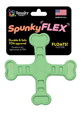 Spunky Pup Spunky Flex Cross Bones Dog Toy