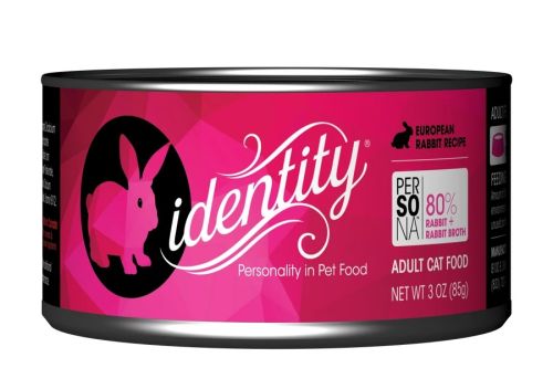 Identity Persona 80% European Rabbit & Rabbit Broth Pate Canned Cat Food-24 x 3oz