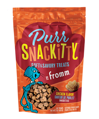 Fromm PurrSnacKitty Chicken Flavor Soft & Savory Cat Treats - 85g