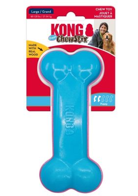 Kong ChewStix Puppy Curve Bone Dog Toy 