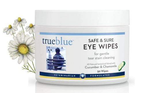 TrueBlue Safe & Sure Eye Wipes For Dogs 