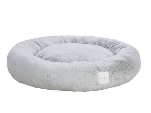 Kort & Co Faux Fur Donut Pet Bed