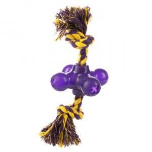 Starmark Treat Dispensing Jack Dog Toy