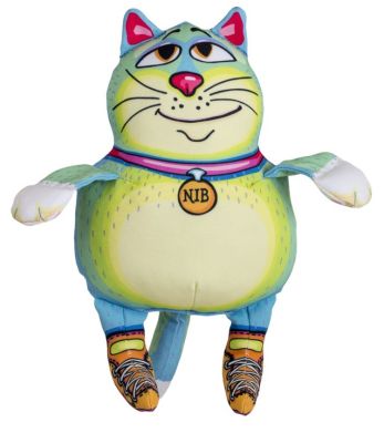 Fuzzu That Sneaky Cat! NIB Dog Toy