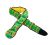 Outward Hound Invincibles Snakes Squeak Dog Toy