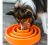 Outward Hound Fun Feeder Interactive Dog Feeder - Orange